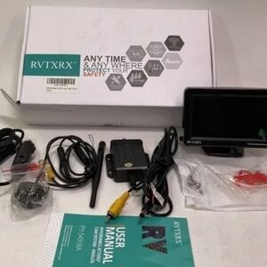 RVTXRX RV Backup Camera System